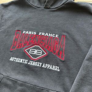 Balenciaga BB Jersey Apparel Hoodie Sweatshirt